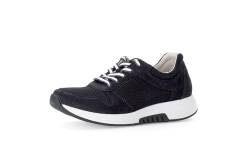 Gabor Damen Low-Top Sneaker, Frauen Halbschuhe,Wechselfußbett,Plateausohle,straßenschuhe,Strassenschuhe,Freizeitschuhe,Nightblue,38 EU / 5 UK von Gabor