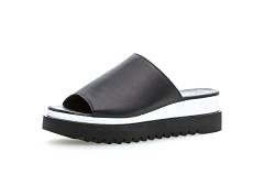 Gabor Damen Pantoletten, Frauen Slip On,Best Fitting,Schlupfschuhe,schluepfschuhe,Slipper,Slides,Slip-ons,Backless Slipper,schwarz,41 EU / 7.5 UK von Gabor