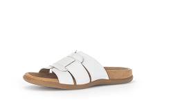 Gabor Damen Pantoletten, Frauen Slipper,Best Fitting,Gartenschuhe,Sommerschuhe,sommerclogs,Sandalen,Freizeitschuhe,Slides,Weiss,42 EU / 8 UK von Gabor