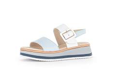 Gabor Damen Plateausandalen, Frauen Sandalen,Moderate Mehrweite (G),plateausandaletten,bequem,sommerschuhe,artic/weiss (LDS),37 EU / 4 UK von Gabor