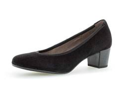 Gabor Damen Pumps, Frauen Klassische Pumps,Best Fitting,SACCHETTO Style, elegant Women's Women Woman Freizeit leger,schwarz (fumo),38 EU / 5 UK von Gabor