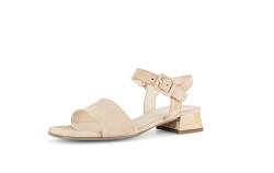 Gabor Damen Riemchensandalen, Frauen Sandalen,Moderate Mehrweite (G),freizeitschuhe,offene schuhe,strandschuhe,absatz,caramel,37.5 EU / 4.5 UK von Gabor