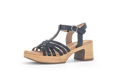 Gabor Damen Riemchensandalen, Frauen Sandalen,Moderate Mehrweite (G),riemen,riemchen,halteriemen,sommerschuhe,schwarz,36 EU / 3.5 UK von Gabor