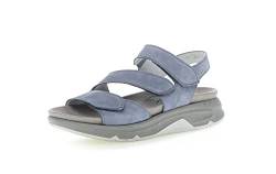 Gabor Damen Riemchensandalen, Frauen Sandalen,Wechselfußbett,Moderate Mehrweite (G),sandaletten,sommersandalen,flach,heaven,38.5 EU / 5.5 UK von Gabor