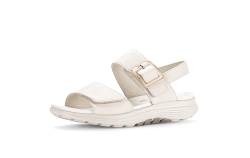 Gabor Damen Riemchensandalen, Frauen Sandalen,sandaletten,sommersandalen,bequem,flach,sommerschuhe,freizeitschuhe,creme,37.5 EU / 4.5 UK von Gabor