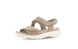 Gabor Damen Riemchensandalen, Frauen Sandalen,sommerschuhe,freizeitschuhe,offene schuhe,strandschuhe,sandaletten,sand (Micro),38 EU / 5 UK von Gabor