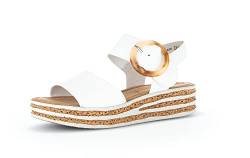 Gabor Damen Riemchensandalen, Frauen Sandaletten,Best Fitting,sommerschuhe,freizeitschuhe,offene schuhe,strandschuhe,bequem,latte,38.5 EU / 5.5 UK von Gabor