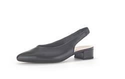 Gabor Damen Slingpumps, Frauen Absatzschuhe,bequem,high heels,heels,hochhackige schuhe,stoeckelschuhe,ausgehschuhe,schwarz,38.5 EU / 5.5 UK von Gabor