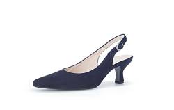 Gabor Damen Slingpumps, Frauen Absatzschuhe,heels,hochhackige schuhe,stoeckelschuhe,ausgehschuhe,abendschuhe,court shoes,atlantik,38.5 EU / 5.5 UK von Gabor