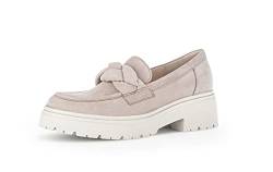 Gabor Damen Slipper, Frauen Halbschuhe,Wechselfußbett,schluepfschuhe,Mokassins,Slip-ons,Slides,Schlupfschuhe,leinen (Creme),38 EU / 5 UK von Gabor