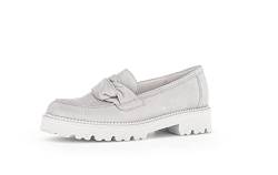 Gabor Damen Slipper, Frauen Slip On,Best Fitting,College Schuhe,Businessschuhe,Slip-ons,Mokassins,Halbschuhe,lightgrey (Uni),42 EU / 8 UK von Gabor
