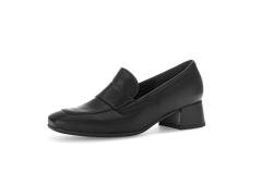 Gabor Damen Slipper, Frauen Slip On,Moderate Mehrweite (G),Slip-ons,Mokassins,Halbschuhe,Slides,Schlupfschuhe,Loafer,schwarz,39 EU / 6 UK von Gabor