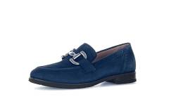 Gabor Damen Slipper, Frauen Slip On,Wechselfußbett,Moderate Mehrweite (G),College Schuhe,Businessschuhe,dk-Blue (CDF matt),40 EU / 6.5 UK von Gabor