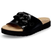 Gabor Gabor Damen Pantolette schwarz Lack Pantolette von Gabor