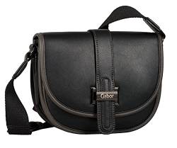 Gabor bags JELLA Damen Umhängetasche S, black, 21,5x19x7 von Gabor