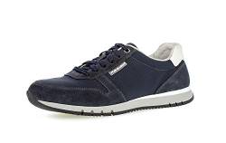 Pius Gabor Herren Halbschuhe, Männer Sneaker Low,Wechselfußbett,zertifiziertes Leder,schnürer,Halbschuhe,straßenschuhe,Men's,Denim,42.5 EU / 8.5 UK von Gabor