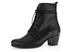 Schnürstiefelette GABOR Gr. 35, schwarz Damen Schuhe Reißverschlussstiefeletten von Gabor
