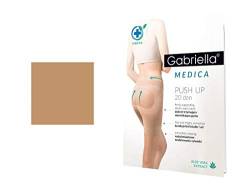 Gabriella Damen Strumpfhose Push Up | 20 DEN | GRÖßE S | NEUTRO von Gabriella