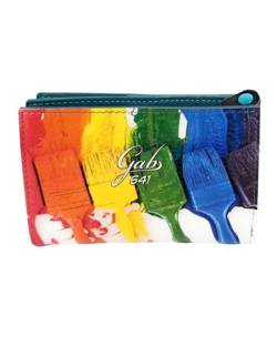 GABS Damen GMONEY14 Multicolor Mykonos Leder Geldbörse, mehrfarbig von Gabs
