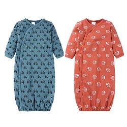 Baby Schlafkleid Langarm Schlafsack Säugling Mädchen Jungen Nachtwäsche Nachthemden Coming Home Outfit von Gajaous