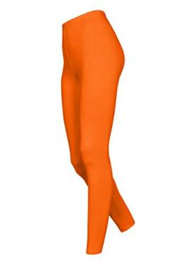 Galaxie Lange Kinder Leggings, Orange, 122 von Galaxie