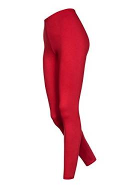 Galaxie Lange Kinder Leggings, Rot, 116 von Galaxie