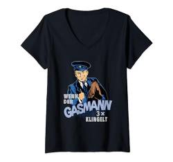 Damen Gasmann T-Shirt mit V-Ausschnitt von Galdur