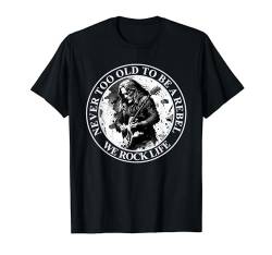 Guitar Old Man T-Shirt von Galdur