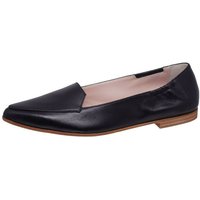 Gallucci Ballerinas von Gallucci 20001 Leder Klassisch Schmal Schwarz Nero Pumps von Gallucci