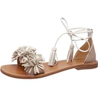 Gallucci Sandalen 10059 offen Leder Sand Beige Pumps von Gallucci