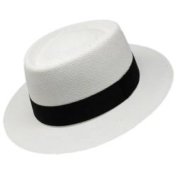 Gamboa Panama Hut UV-Schutz UPF50+ Mit Breite Krempe Herren und Damen Strohhut Borsalino Panamahut von Gamboa