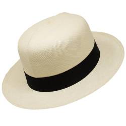 Gamboa Sonnenhut UV-Schutz UPF50+ Panama Hut Herren und Damen Sommer Strohhut Panamahut von Gamboa