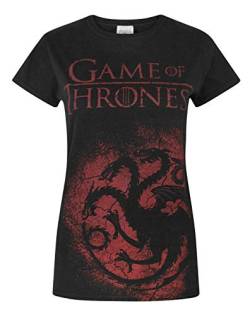 Game Of Thrones House Targaryen Women's T-Shirt (M) von Game Of Thrones