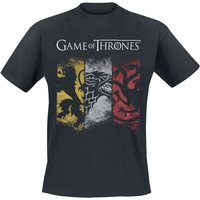 Game Of Thrones T-Shirt - Spray Paint - S bis XXL - für Männer - Größe S - schwarz  - Lizenzierter Fanartikel von Game Of Thrones