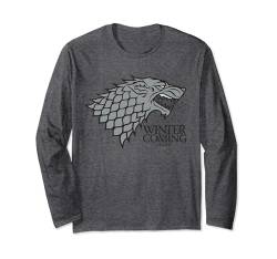 Game Of Thrones Winter Is Coming Langarmshirt von Game of Thrones