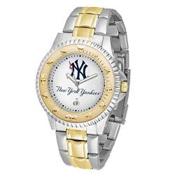 MLB Herren-Armbanduhr, Weiß, One Size, Armbanduhr von Game Time