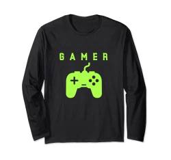 Gamer Shirt für Kinder Jungen Teenager Gamer Junge Gamer Mädchen Gamer Langarmshirt von Gamer Gifts for Gamers Cool Gaming Gifts