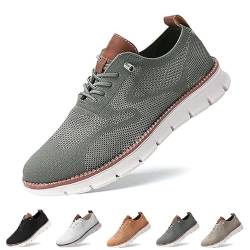 Gamfoam Wearbreeze-Schuhe for Herren, Bootsschuhe for Hineinschlüpfen mit Fußgewölbeunterstützung, Wearbreeze-Schuhe for Herren, besonders Bequeme Schuhe(Color:Dark Green,Size:11) von Gamfoam