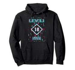 18. Geburtstag Level 18 Jahre Limited Edition Gaming Gamer Pullover Hoodie von Gaming Zocker Limited Edition für Damen und Herren