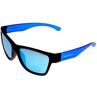 Gamswild Sonnenbrille UV400 GAMSKIDS Jugendbrille 8-18 Jahre Kinderbrille halbtransparenter Rahmen&polarisiert kids Unisex Modell WJ2118 in rot, grün, blau von Gamswild