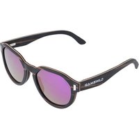 Gamswild Sonnenbrille UV400 GAMSSTYLE Holzbrille polarisierte, getönte Gläser Damen Herren Modell WM0013 in braun, grau, lila von Gamswild