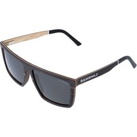 Gamswild Sonnenbrille UV400 GAMSSTYLE Holzbrille polarisierte Gläser getönt Damen Herren Modell WM0010, braun, schwarz von Gamswild