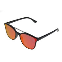Gamswild Sonnenbrille UV400 GAMSSTYLE Modebrille Cat-Eye, Quersteg, verspiegelt Damen Herren, Modell WM1022 in gold, violett, rot, silber von Gamswild
