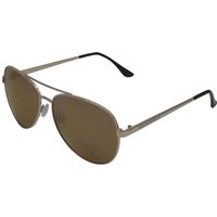 Gamswild Sonnenbrille UV400 GAMSSTYLE Modebrille Pilotenbrille Metallfassung Damen Herren Unisex Modell WM7426 in blau, goldfarben, grün von Gamswild