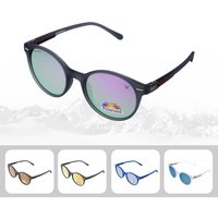 Gamswild Sonnenbrille UV400 GAMSSTYLE Modebrille Softtouch, TR90, Leichtgewicht (17g) Damen Modell WM3031 in klar, braun, lila, blau, rot von Gamswild