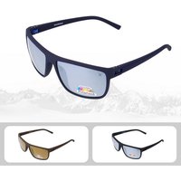 Gamswild Sonnenbrille UV400 GAMSSTYLE Modebrille polarisierte Gläser Damen Herren Unisex Modell WM3030 in blau, schwarz-grau, braun von Gamswild