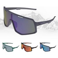 Gamswild Sonnenbrille UV400 Sonnenbrille Fahrradbrille Skibrille TR90 schnelle Brille Damen Herren Modell WS4042 in, lila, schwarz-blau, schwarz-rot, grün von Gamswild