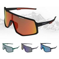 Gamswild Sonnenbrille UV400 Sonnenbrille Fahrradbrille Skibrille TR90 schnelle Brille Damen Herren Modell WS4042 in, lila, schwarz-blau, schwarz-rot, grün von Gamswild