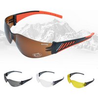 Gamswild Sportbrille UV400 Sonnenbrille Fahrradbrille Skibrille ANTIFOG Damen, Herren Modell WS7122 in brau, grau, orange von Gamswild