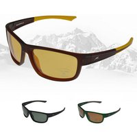 Gamswild Sportbrille UV400 Sonnenbrille Skibrille Fahrradbrille TR90 Damen Herren Unisex, Modell WS7434 in, braun, schwarz, pink, grün von Gamswild